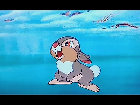 Bambi (Disney 1942) - Eislaufen mit Bambi und Klopfer