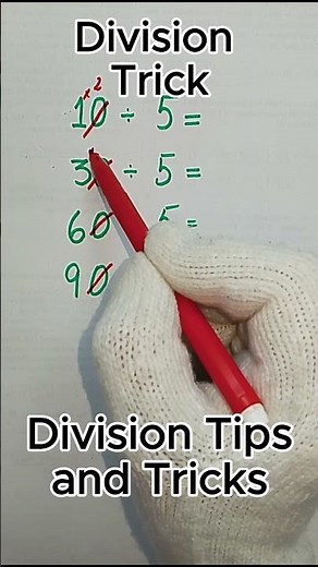 Division Trick | Division Hack | Easy Division Trick #maths #divisiontricks #division