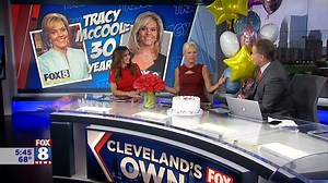 It was 30 years ago, on Sept. 6, 1994, that anchor Tracy McCool joined the FOX 8 family. Watch how anchors Gabe Spiegel and Natalie Herbick surprised her on Friday. Read more here: https://tinyurl.com/yu7tvtrt | Fox 8 News