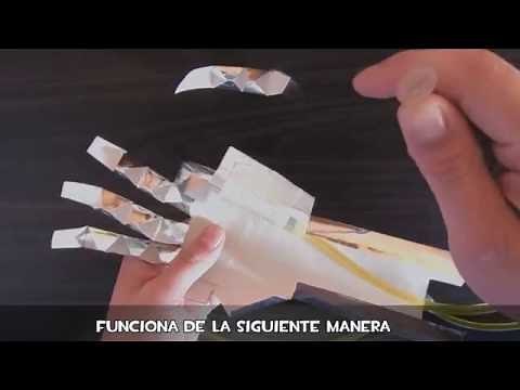 ✂️¿Cómo hacer una MANO HIDRÁULICA?