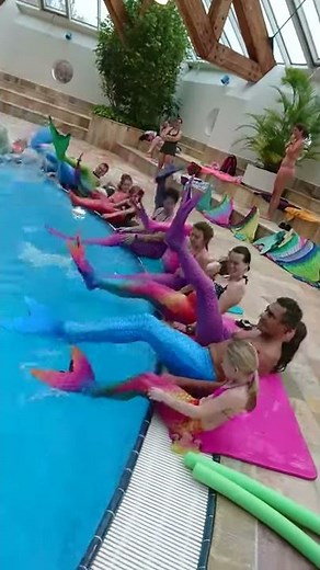 Meerjungfrauenschwimmen
