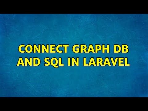 Connect graph DB and SQL in laravel
