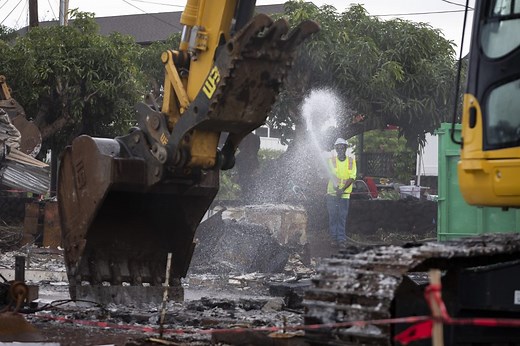 Air monitoring and sampling to increase during Lahaina debris removal | Maui Now
