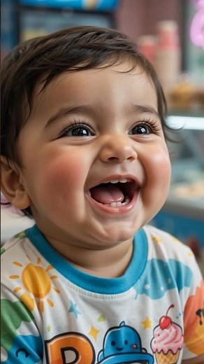 मम्मी के गुस्से पर आइसक्रीम लगा दो! 🤣🍦 | Funny AI Kids Video #Shorts #viralshorts #shortvi