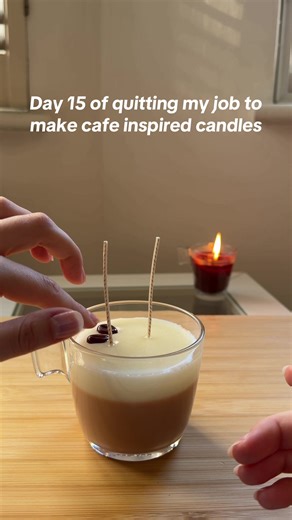 Creating Cafe Inspired Candles at Home