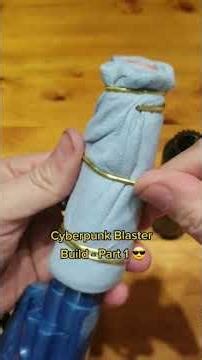 Cyberpunk blaster build - Part 1 #diyprops #cosplay #scratchbuild #filmmakingtips