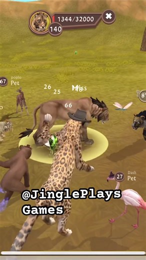 Cougar VS Horrifying Lion Boss| Wildcraft| #wildcraft #gameplay #games #gaming #animalgame #lion