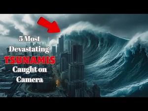 5 Most Devastating Tsunamis Caught on Camera 🌊 Nature’s Deadliest Waves
