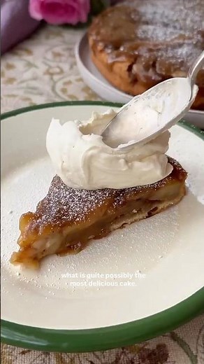 Recipe 58 of 100: Fudgy Pear Upside Down Cake (that ANYONE can make)