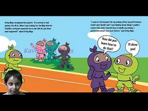 Anxious Ninja, Read aloud, books for kids, books read aloud, children's books on video