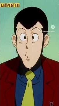 Nessuno sarà mai figo quanto Lupin che fischietta il suo stesso tema🥁🎺🎷🎶🗣️ #anime #manga