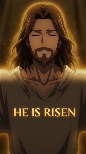 He is RISEN! 🔥 Jesus Christ Resurrection – Epic AI Animation That Will Give You CHILLS #shorts