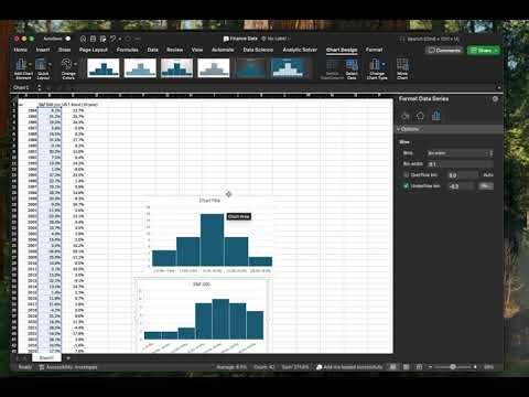 Making Histograms in Excel