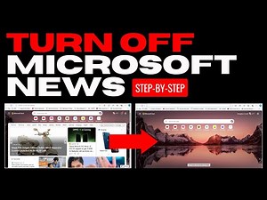 How To Turn Off Microsoft News on Microsoft Edge New Tab Page (Step by Step)