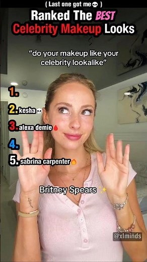 Ranked The best Celebrity Makeup Looks (Part 4)