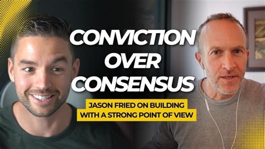 Conviction Over Consensus — Jason Fried On Building With A Strong Point Of View | Esben Friis-Jensen