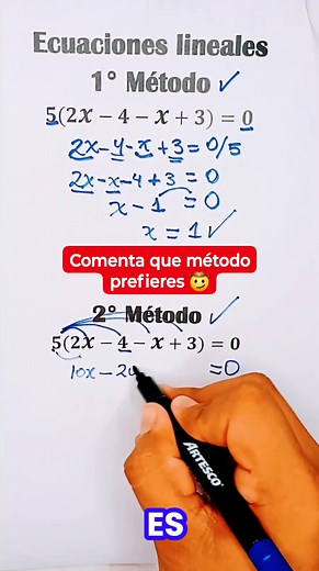 11K views · 225 reactions | ¿Aún te complicas con las ecuaciones...