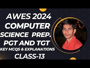AWES Computer Science PGT/TGT Exam Preparation: Must-Know Python MCQs & Explanations|Class-13
