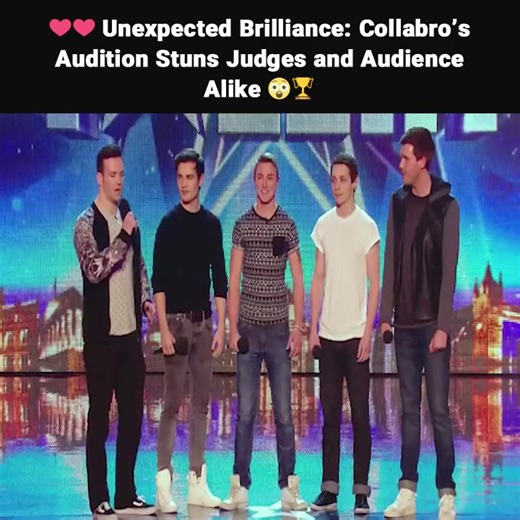 Unexpected Brilliance: Collabro’s Audition Stuns Judges and Audience Alike 😲🏆 Full video check in the comment.👇👇👇 | Foxis SHow