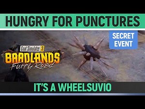 Goat Simulator 3: Baadlands Furry Road - Secret Event - Hungry for Punctures (Spiked Wheel)