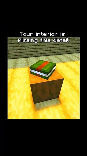 Yall think this looks like a book?! #minecrafttutorial #minecraftbuilding #minecraftbuildsdesigns