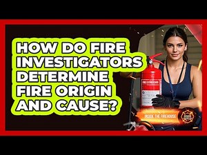 How Do Fire Investigators Determine Fire Origin And Cause? - Inside the Firehouse