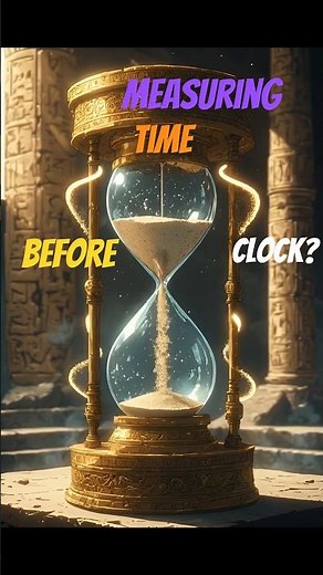 How people used to measure time before clocks 🤔