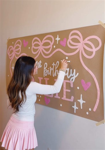 How to Create a Cute First Birthday Banner