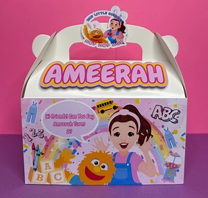 Ms. Rachel Party Favor Treat Box, Ms. Rachel Gable Box - Etsy