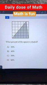 8.9K views · 76 reactions | What is the percent of the square is...