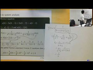 Linear Systems: 5-Inverse Z transform and examples