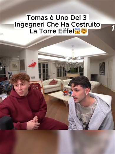 Tomas è Uno Dei 3 Ingegneri Che Ha Costruito La Torre Eiffel😱🤯 #ilrossopiubelloditiktok #ilrossopiubelloditwich #ilrossopiubelloditwitch #tomasmontagna #fyp @ilrossopiubelloditiktok @tomasmontagna_