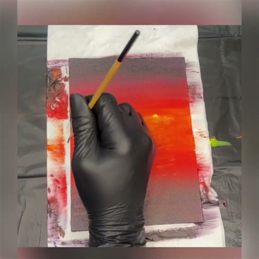 Palms #diy #artist #painting #tutorial #easy #art #god