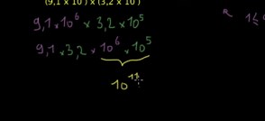 Multiplication et notation scientifique (vidéo)
