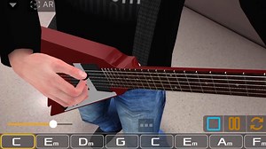 Master guitar chords with the power of AR. Get started, rock star 👩‍🎤👨‍🎤🎸 apple.co/Guitar3D | App Store
