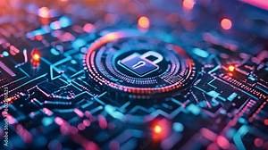 Attacks with viruses on laptops and computer screens in the area of cyber security Access to antivirus and virus detection software systems