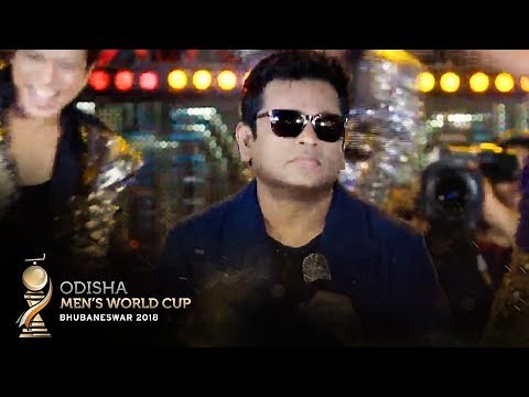 A.R Rahman Performs the Official Song for the Odisha Men's Hockey World Cup Bhubaneswar 2018!