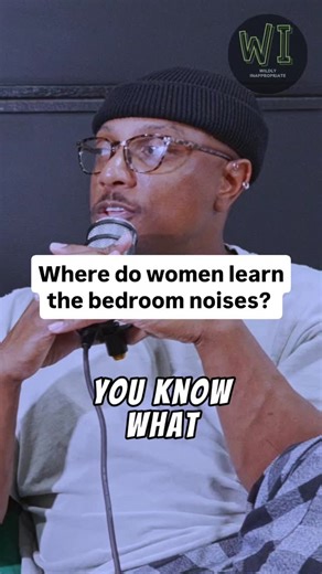 Wildly inappropriate podcast on Instagram: "Women's vocal cues in the bedroom"