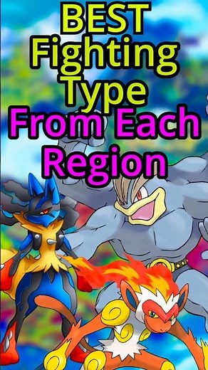 🥊 Best Fighting Pokémon From Every Region — Who’s the Champ?