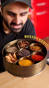 Exciting news! ❤️‍🔥 Your favourite @YFL home 100% Brass Masala Dani is back in stock! Get one for your kitchen right now! ❤️ Taking a step ahead to make every kitchen beautiful once again! This is your chance to buy it right now and fill it up with your favourite masalas ♥️ Check it out & Order here: https://links.yflhome.com/masala-dani-fb | Your Food Lab