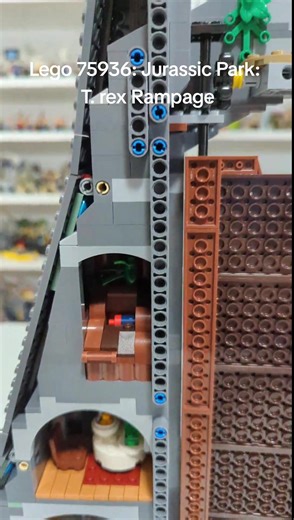 Lego 75936: Jurassic Park: T. rex Rampage #lego #afol #legojurassicpark #jurassicpark #trex #tyrannosaurus