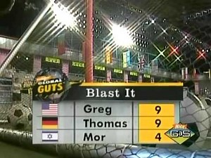 Global GUTS Ep 22 Greg[USA] vs Thomas[GERMANY] vs Mor[ISRAEL] part 1