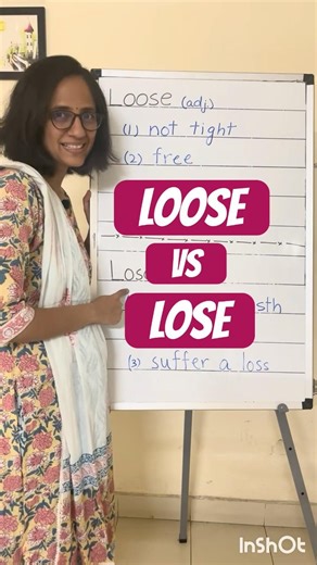 Don’t Mix Up LOOSE & LOSE! Easy English Lesson with Examples