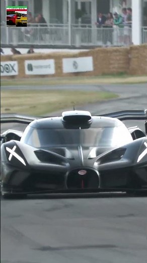 Bugatti Bolide BRUTAL W16 Engine SOUND!