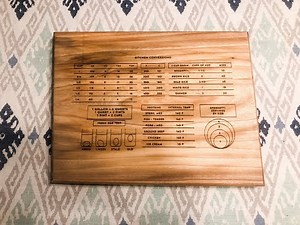 Making and Engraving a cutting board on the Glowforge