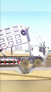 Spintires: MudRunner -SHACMAN DELONG X3000 Towing a Truck on a Snowy Road #mud#automobile#spintires