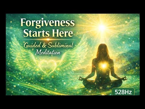 Heal Your Heart | 528Hz Forgiveness Guided & Subliminal Meditation