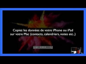 Copiez les données de votre iPhone ou iPad sur votre Mac contacts, calendriers, notes etc