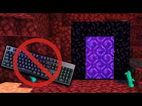 Can You Beat Minecraft Without a Keyboard?