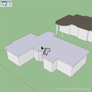 Draw Hip Roof in Seconds with SketchPlus Plugin: https://bit.ly/SketchPlus | TutorialsUp